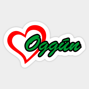 Maferefun Oggun Sticker